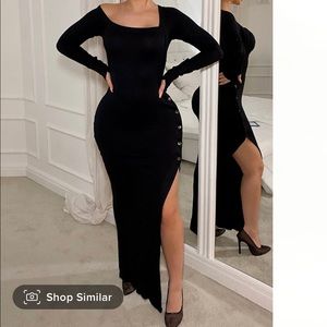 SOLD Sloane Sweater Maxi Dress